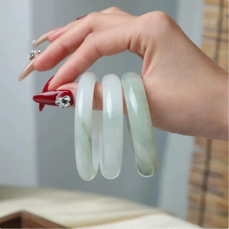 YANFEI Tianshan Jade Bangles Women's-5