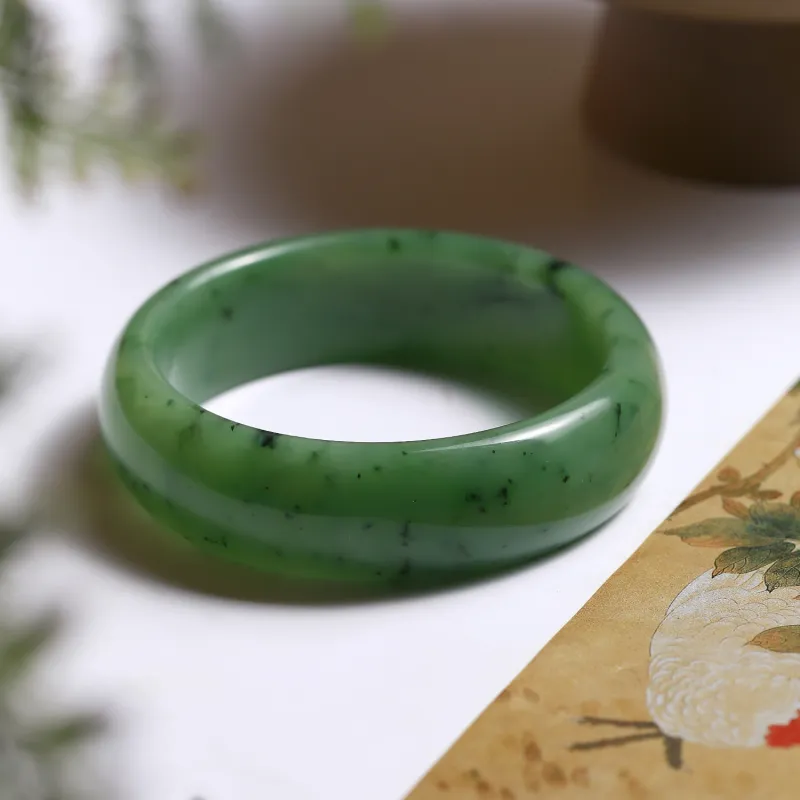 YANFEI Hetian Jade Bangles Jasper Women's-2