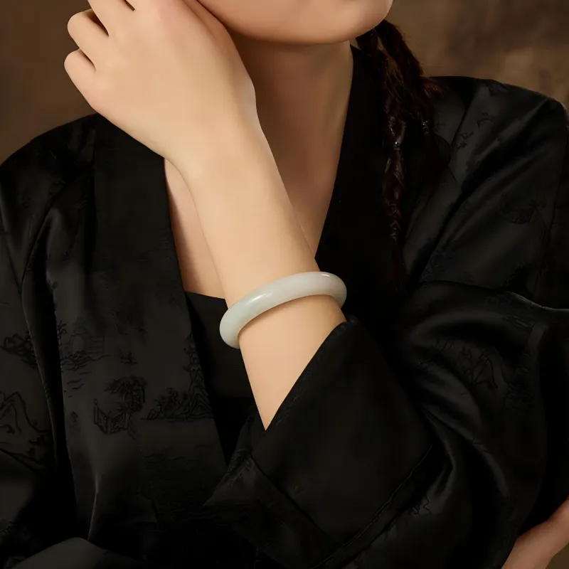 YANFEI Tianshan Jade Bangles Women's-1