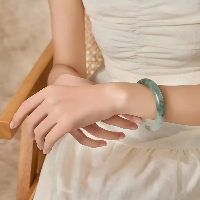 YANFEI Tianshan Jade Bangles Women's-9