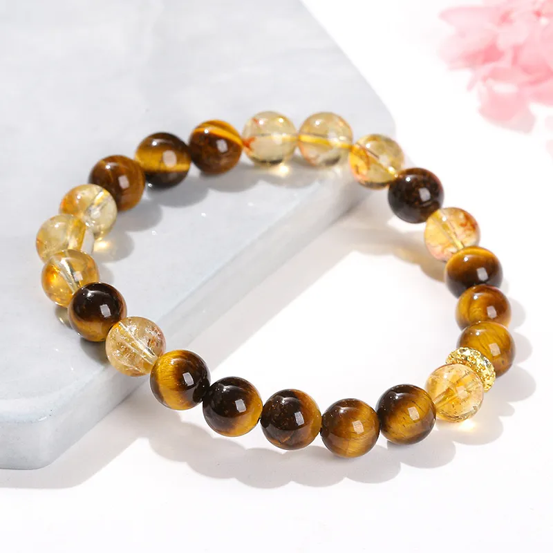 YANFEI Tiger's Eye Stone Bracelets Unisex-6
