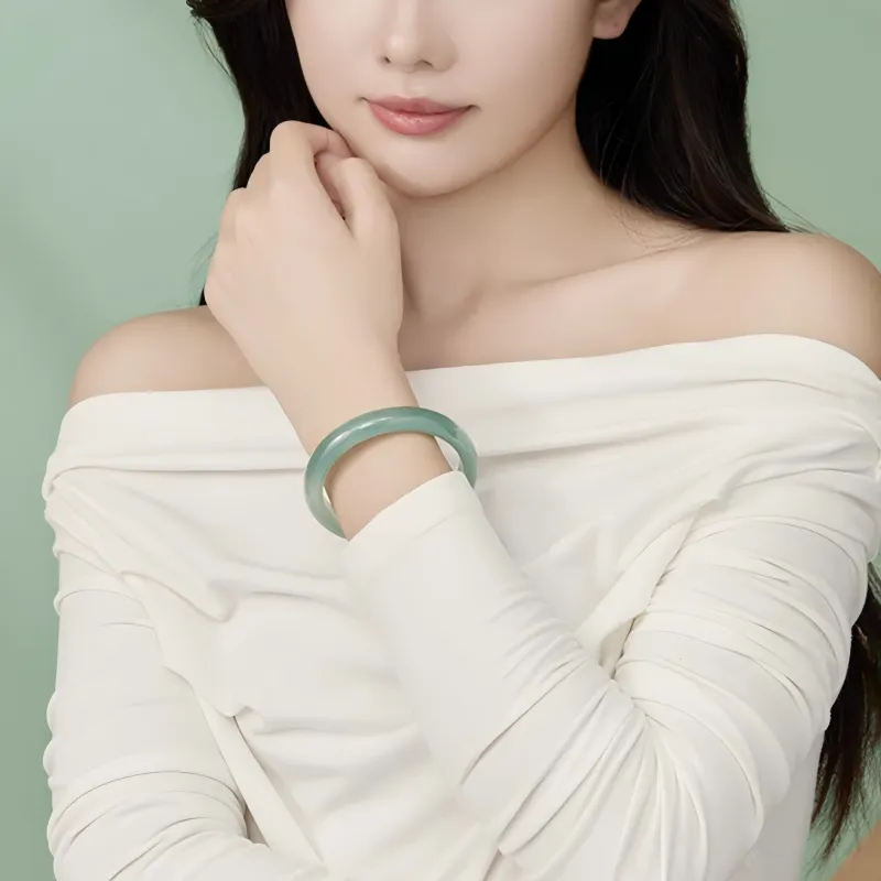 YANFEI Chalcedony Bangles Women's-2