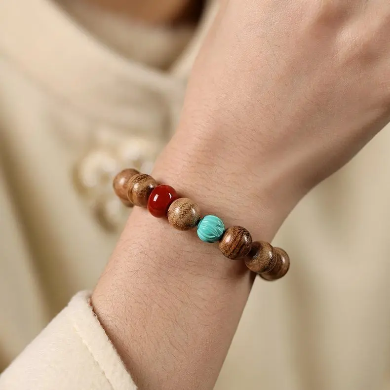 YANFEI Milky Agarwood Bracelets Unisex-2