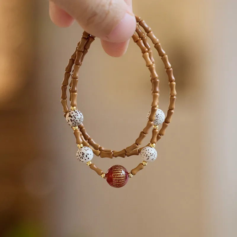 YANFEI Olive Pit Bracelets Unisex-4