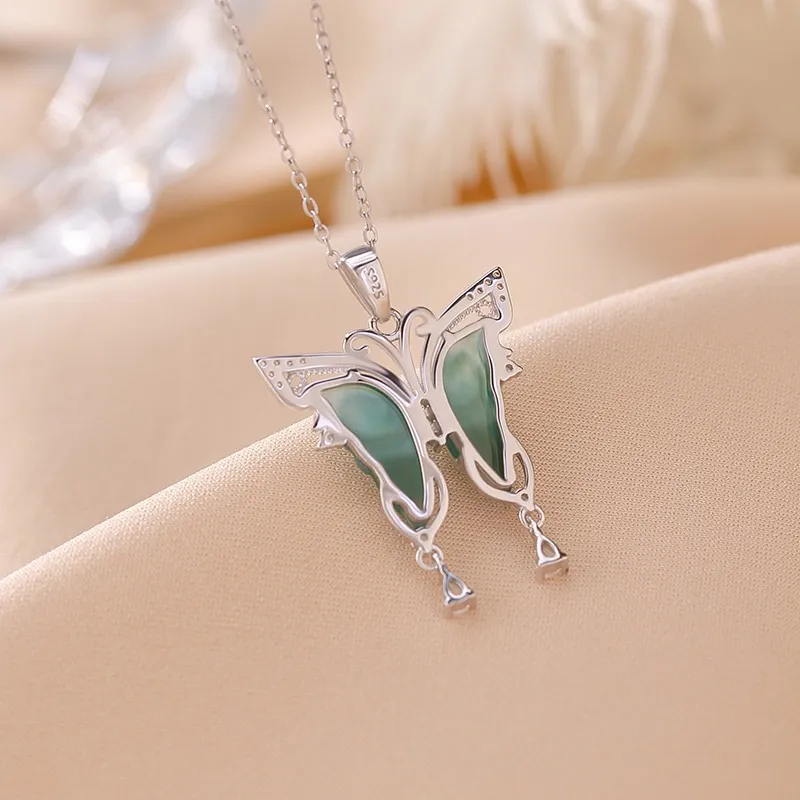 YANFEI Ice Glutinous Jadeite Necklaces Women's-4