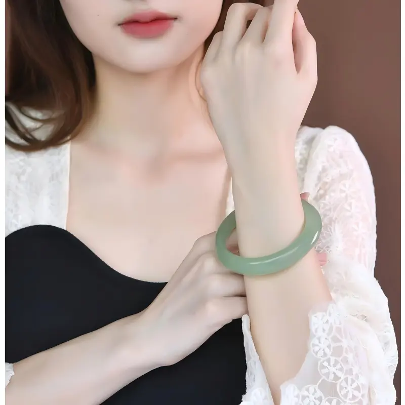 YANFEI Aventurine Jade Bangles Women's-2