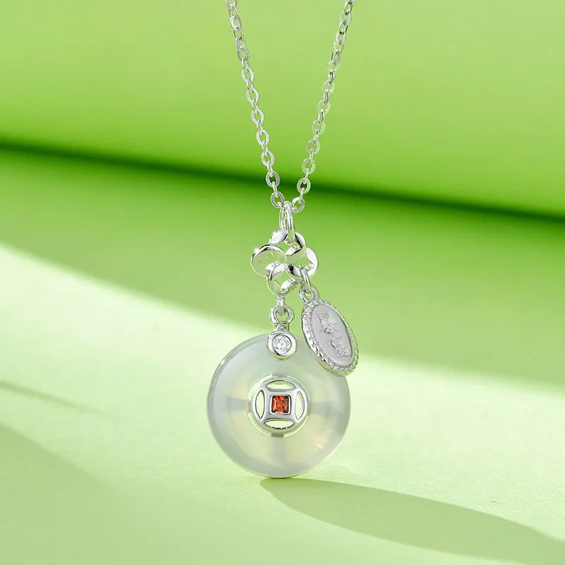 YANFEI Chalcedony Necklaces Women's-4