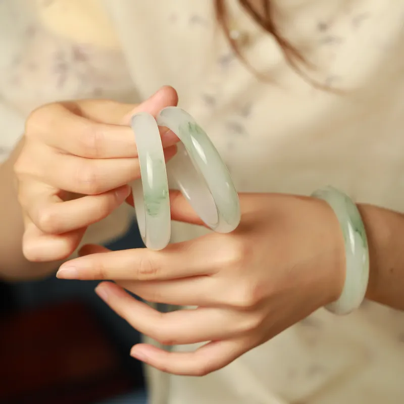 YANFEI Tianshan Jade Bangles Women's-3