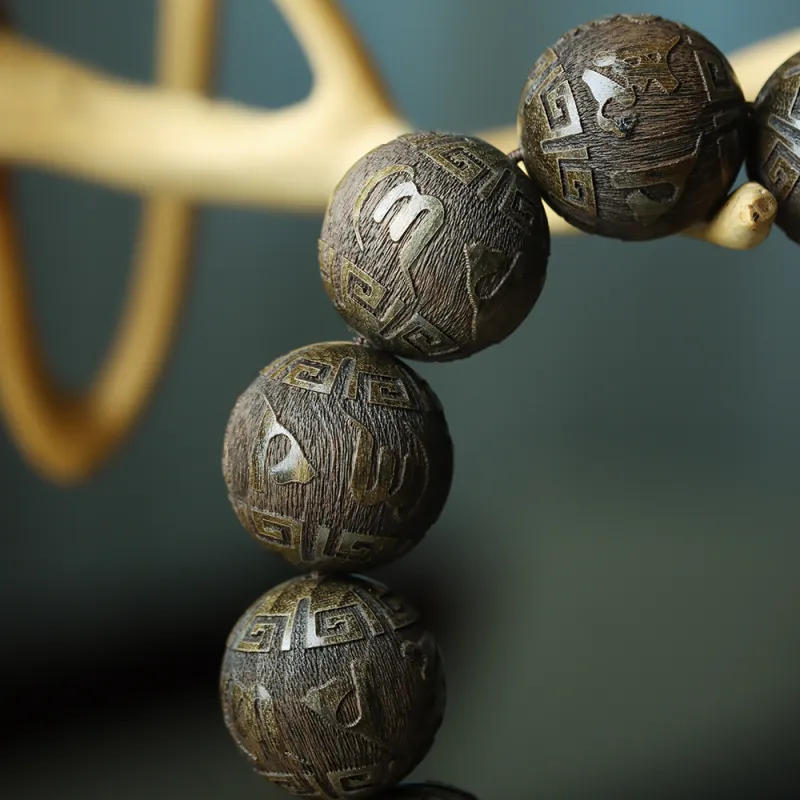 ZEYIYUAN Bogwood Wooden Bracelets Men's-2
