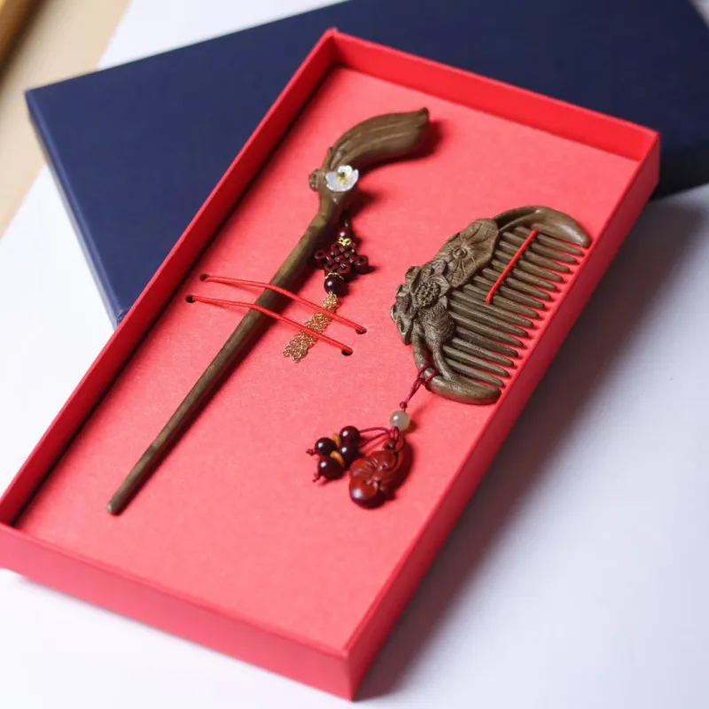 ZEYIYUAN Phoebe Zhennan Wooden Comb Women's-2