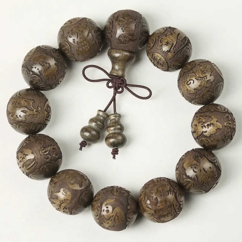 ZEYIYUAN Bogwood Bracelets Men's-4