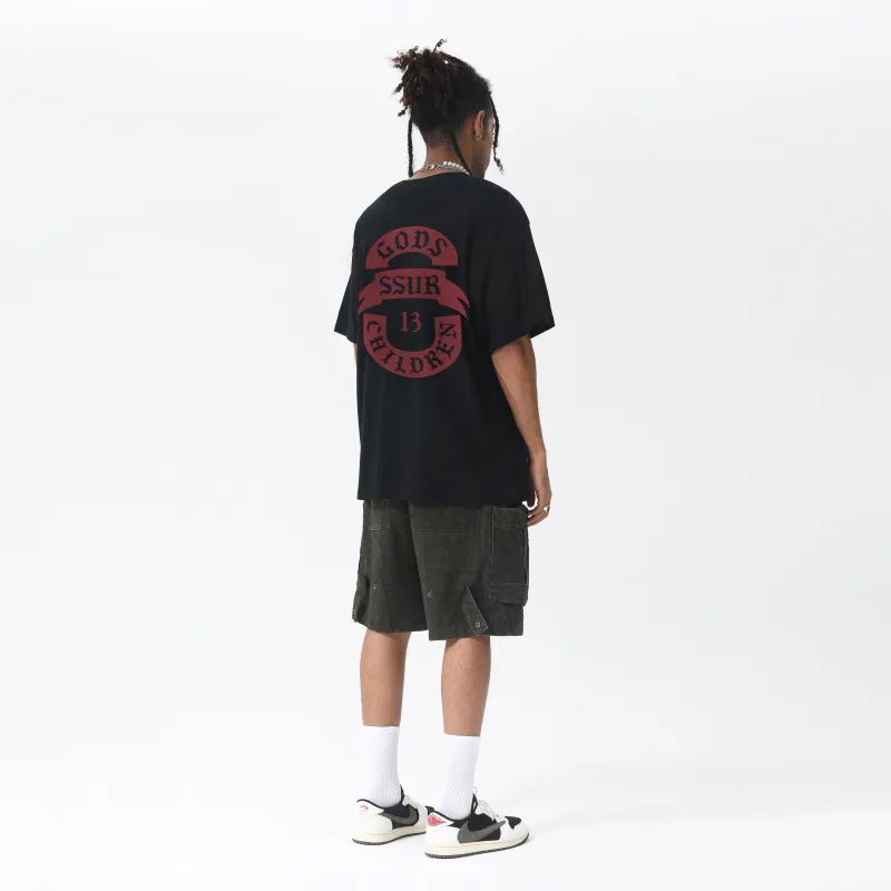 SSUR T Shirts Unisex Black-2