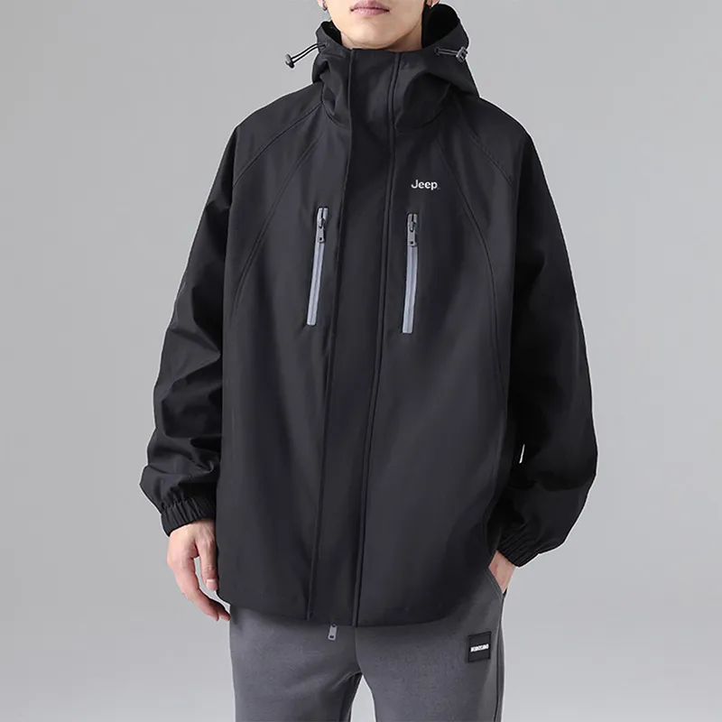 Jeep Black Knight Series Jackets Coats Unisex-3