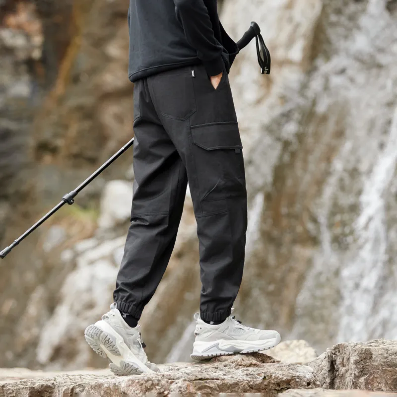 Jeep Cargo Pants Unisex Phantom Black-9