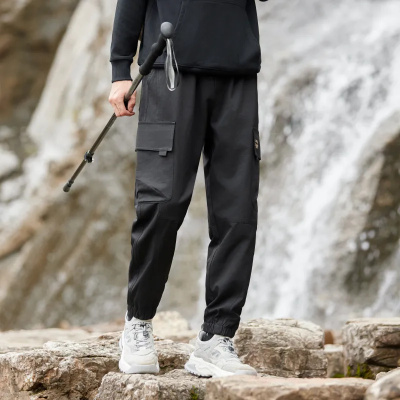 Jeep Cargo Pants Unisex Phantom Black-2
