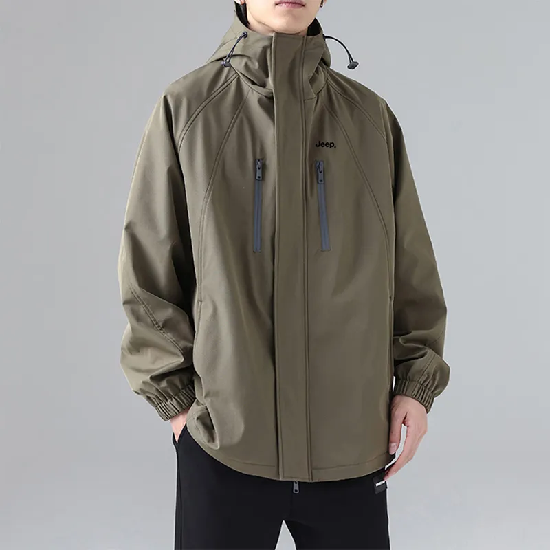 Jeep Black Knight Series Jackets Coats Unisex-23