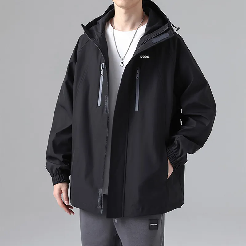 Jeep Black Knight Series Jackets Coats Unisex-8
