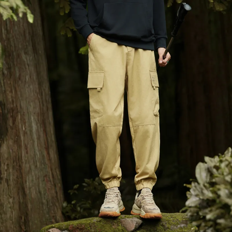 Jeep Cargo Pants Unisex Phantom Black-22