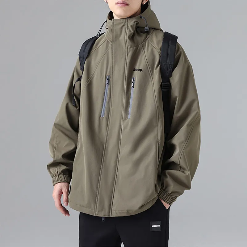 Jeep Black Knight Series Jackets Coats Unisex-21