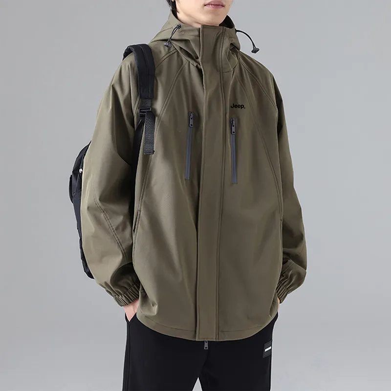 Jeep Black Knight Series Jackets Coats Unisex-25