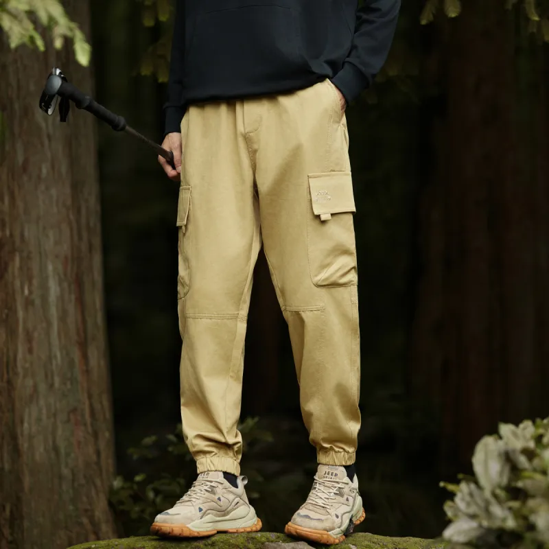 Jeep Cargo Pants Unisex Phantom Black-24