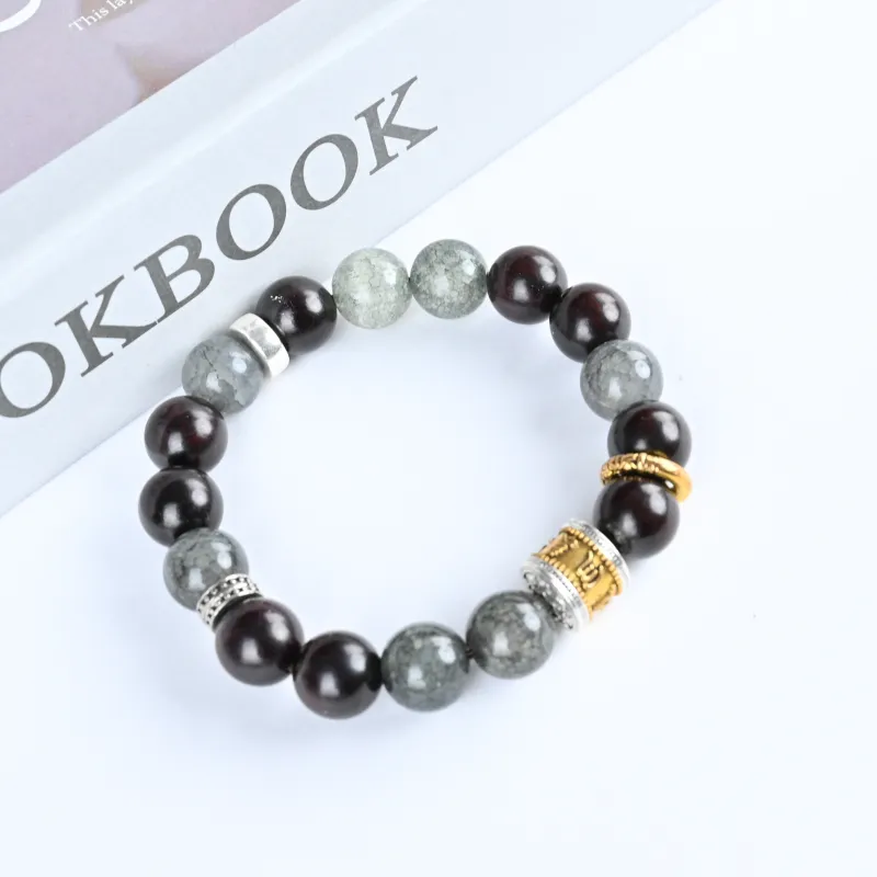 Magic Circle Pterocarpus Bracelets Unisex-2