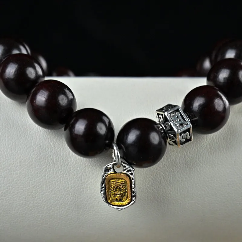 Magic Circle Rosewood Precious Wood Bracelets Unisex-5