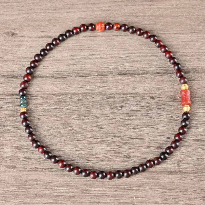 Magic Circle Pterocarpus Bracelets Unisex-4