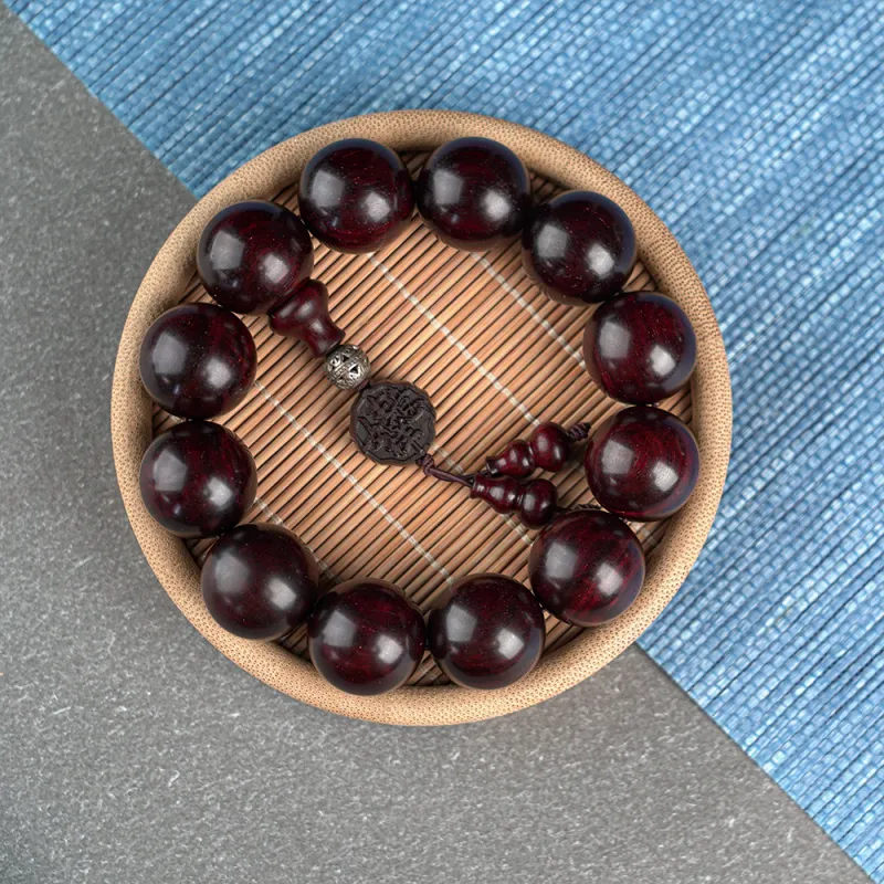 Magic Circle Pterocarpus Bracelets Unisex-4