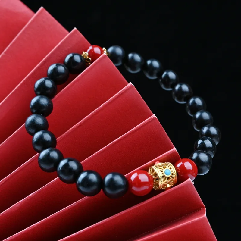 Magic Circle Ebony Bracelets Unisex-4