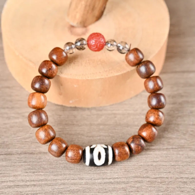 Magic Circle Tribute Wood Wooden Bracelets Unisex-3