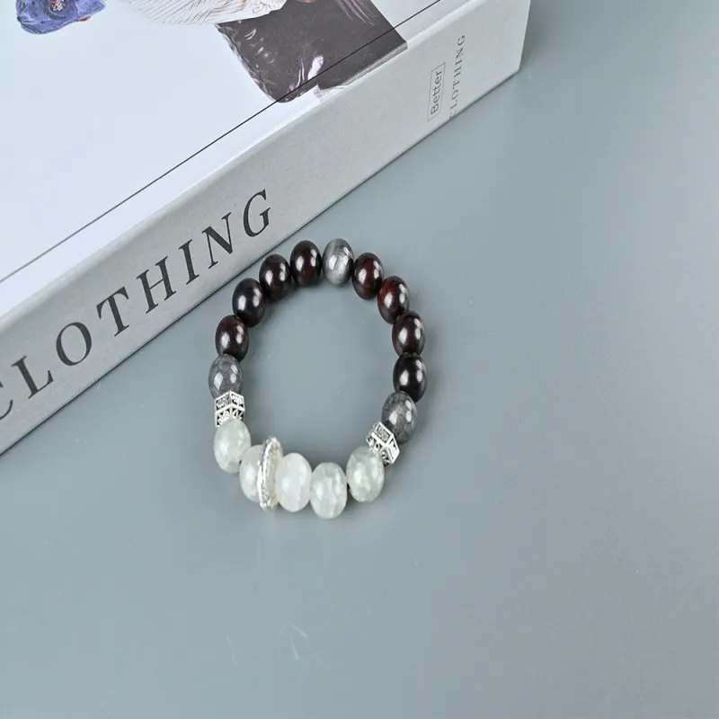 Magic Circle Pterocarpus Bracelets Unisex-3
