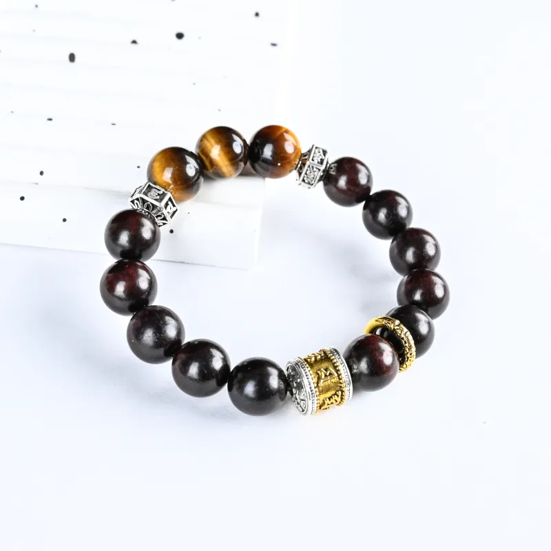 Magic Circle Pterocarpus Bracelets Unisex-2