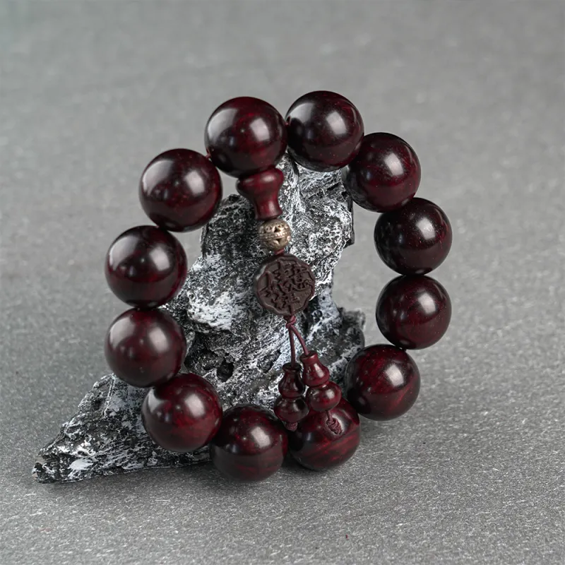 Magic Circle Pterocarpus Bracelets Unisex-2