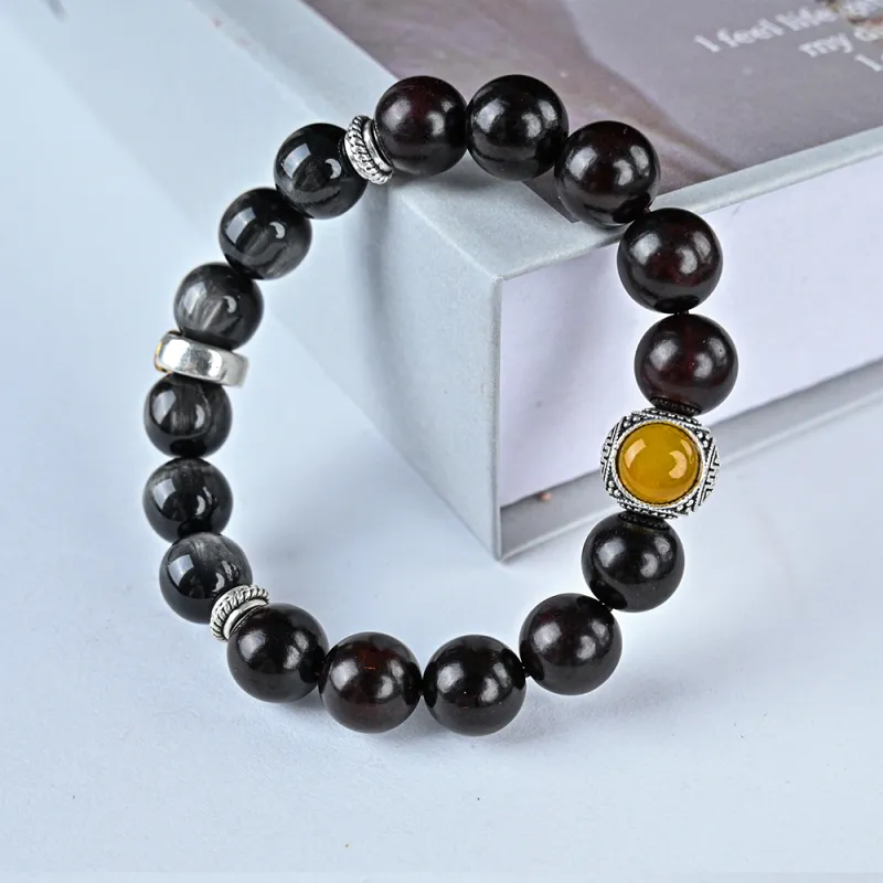 Magic Circle Ebony Bracelets Unisex-4