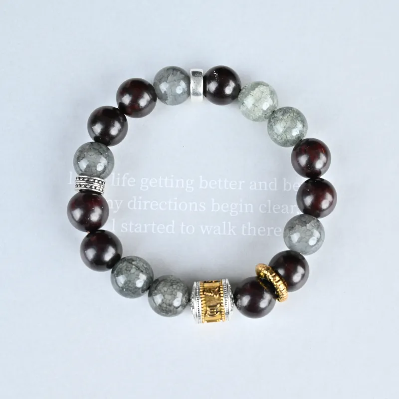 Magic Circle Pterocarpus Bracelets Unisex-3
