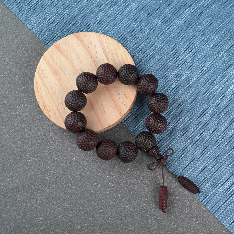 Magic Circle African Blackwood Bracelets Unisex-2