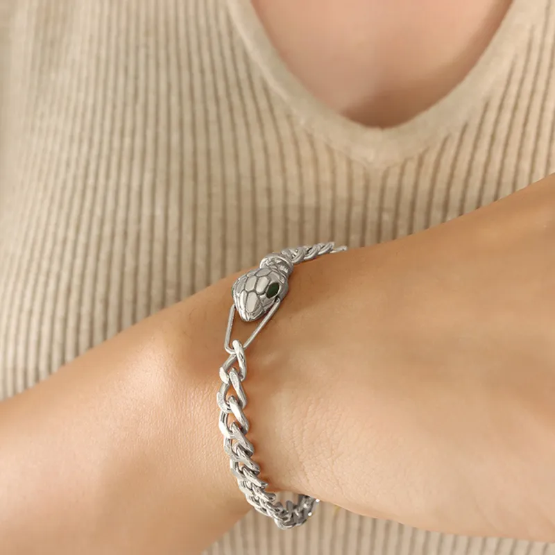 V.WI Titanium Steel Bracelets Unisex-1