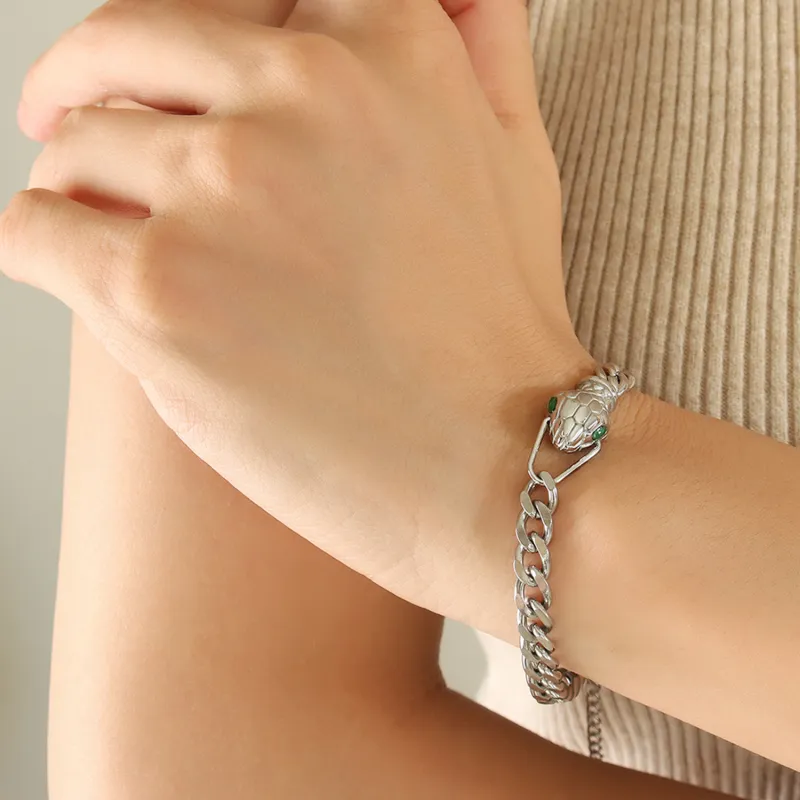 V.WI Titanium Steel Bracelets Unisex-2
