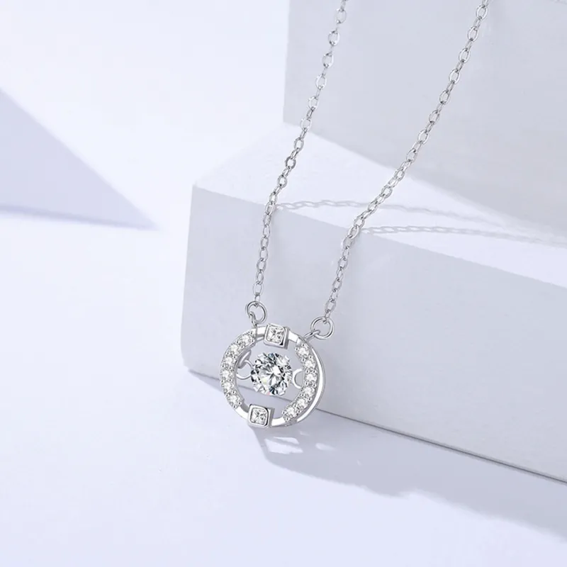 V.WI S925 Silver Necklaces Women's-2