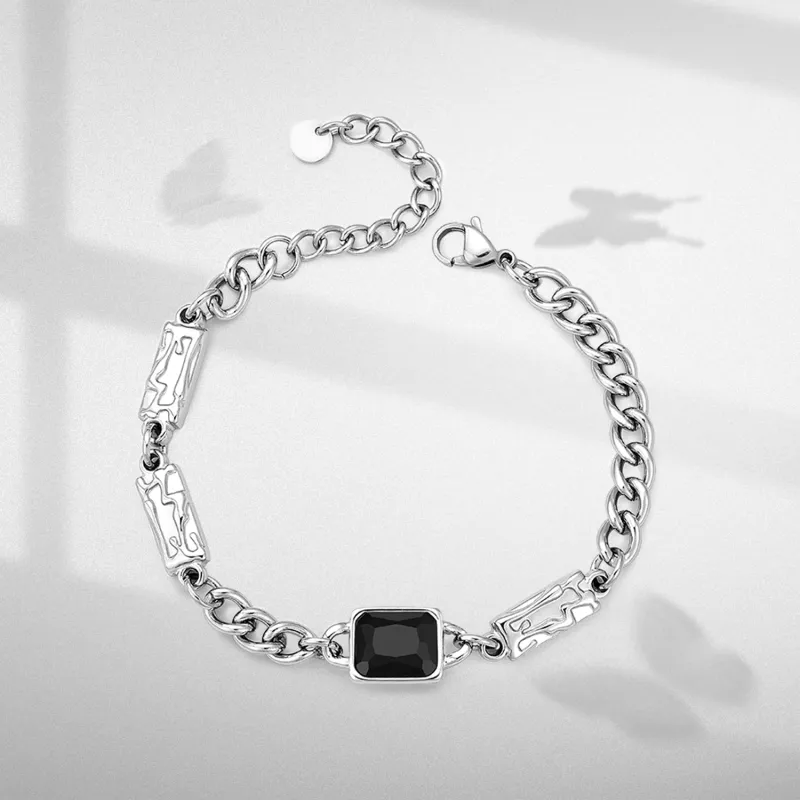 V.WI Titanium Steel Bracelets Unisex-2