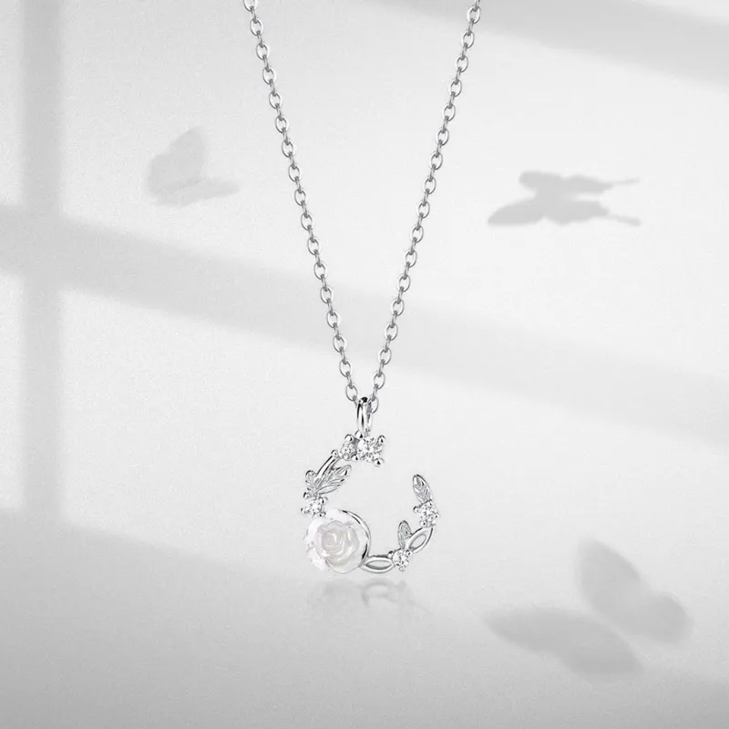 V.WI S999 Fine Silver Necklaces Women's-2