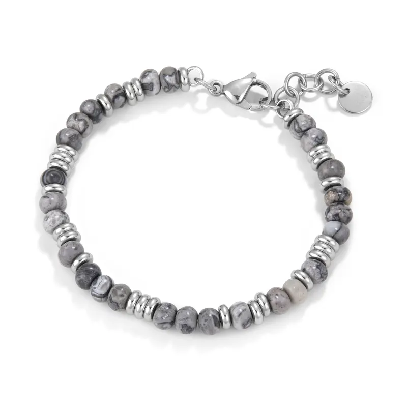 V.WI Map Stone Bracelets Unisex-1
