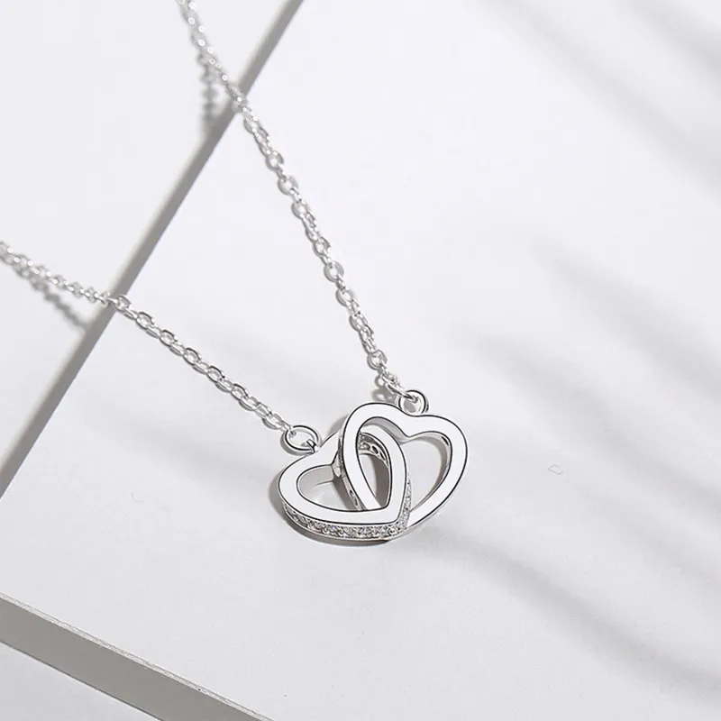 V.WI S925 Silver Necklaces Women's-2