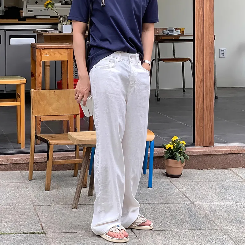 ASEDE Casual Pants Unisex-12