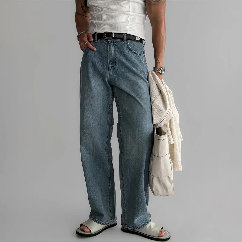 ASEDE Jeans Unisex Light Blue-5