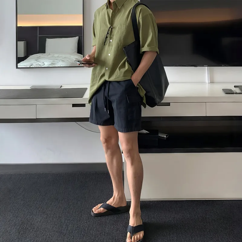 ASEDE Casual Shorts Unisex-19