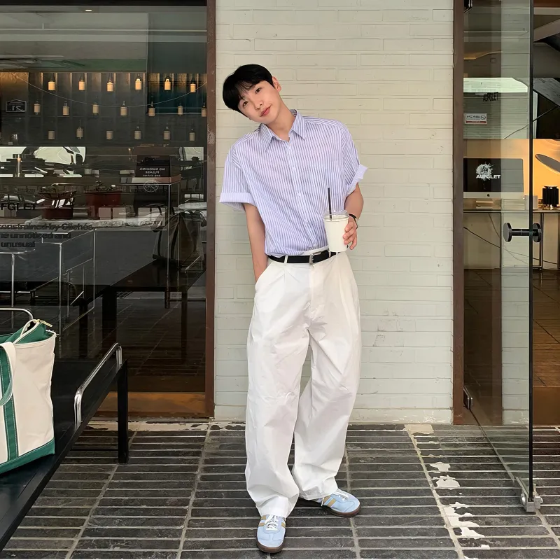 ASEDE Casual Pants Men-12