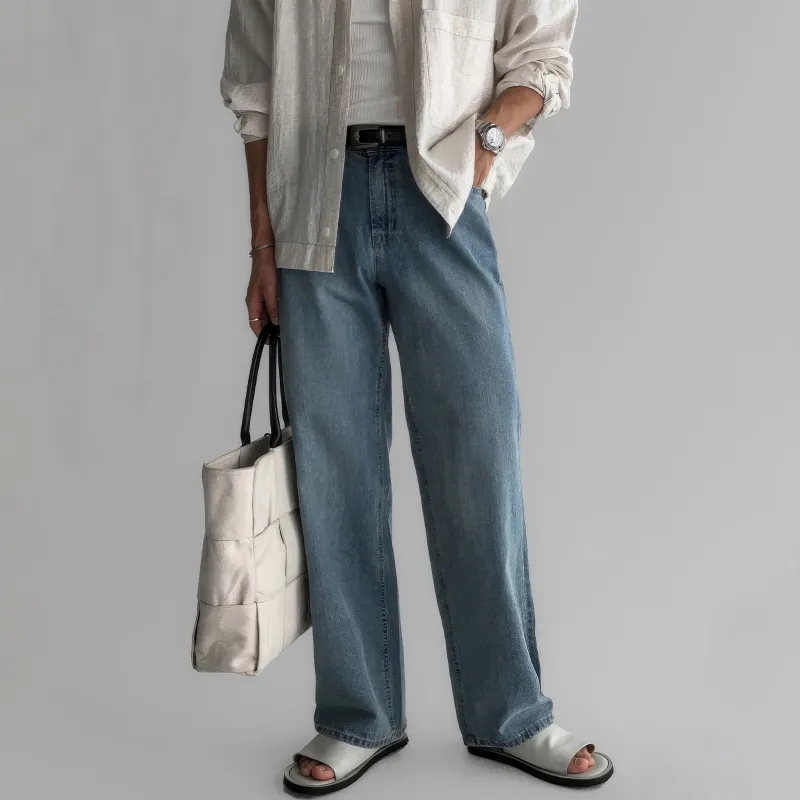 ASEDE Jeans Unisex Light Blue-6