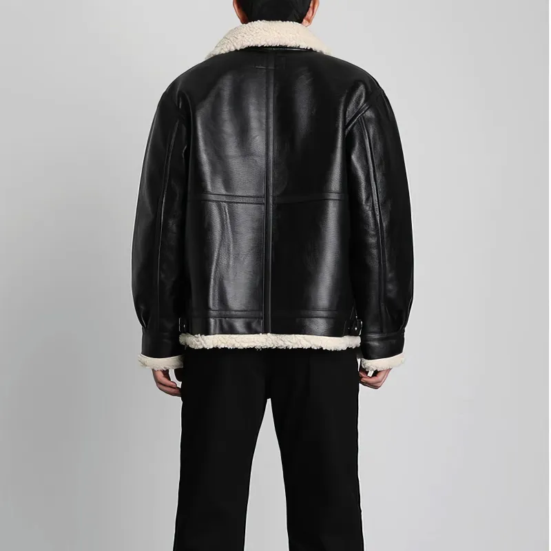 ASEDE Leather Jackets Unisex-6